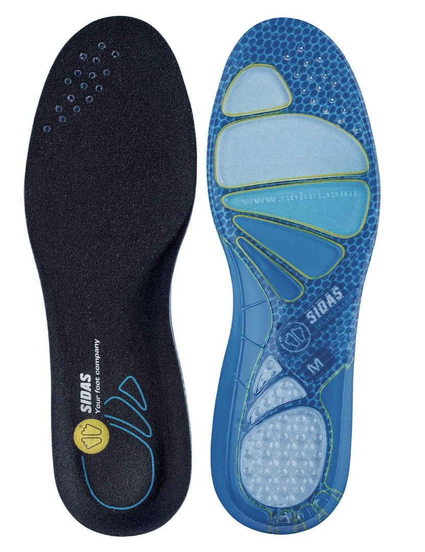 Sidas – Cushioning Gel Small, Schuheinlagen, Dämpfend, Blau, Komfort, Gr.: 37-38