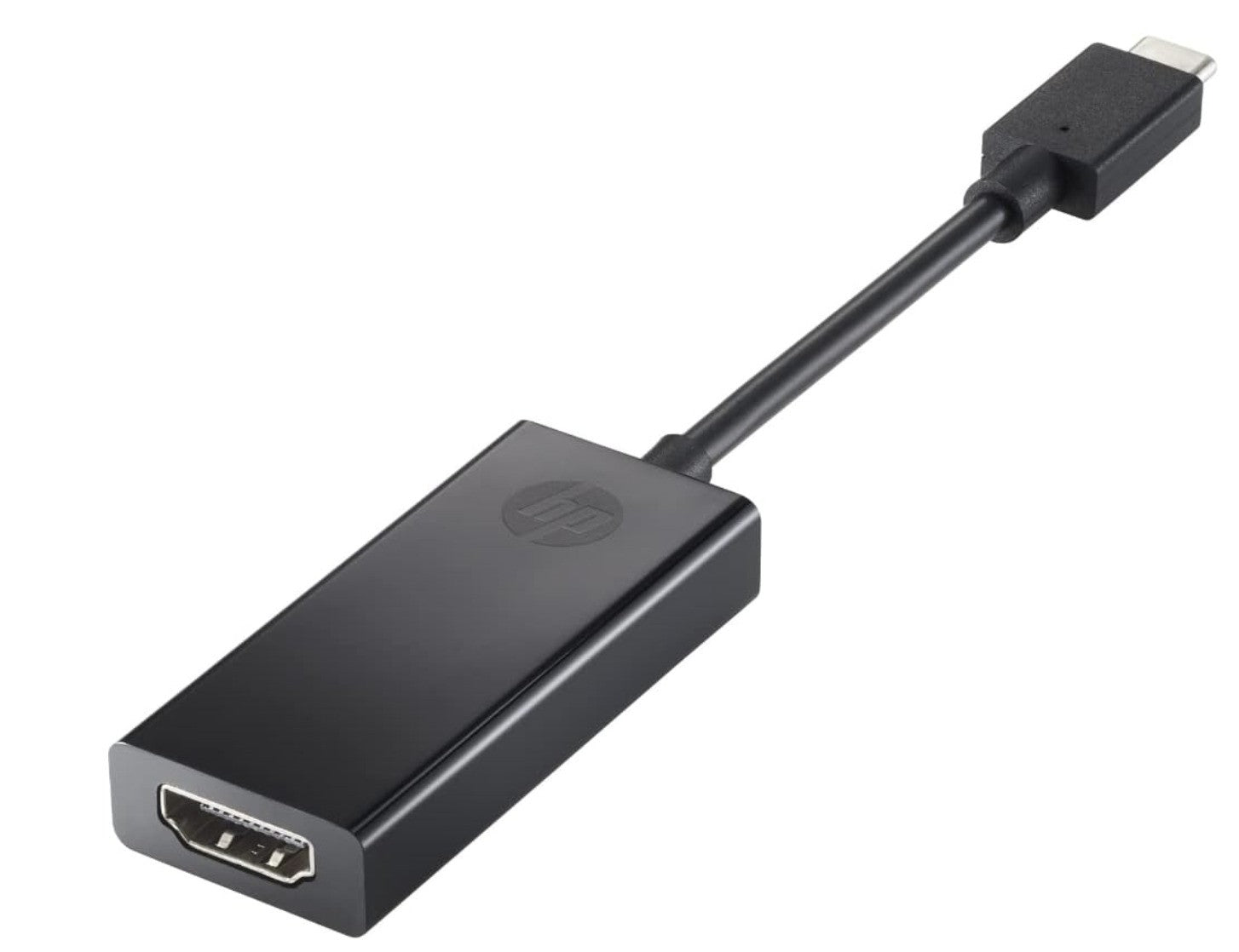HP – USB-C zu HDMI 2.0 Adapter 2PC54AA, 4K, Schwarz, Plug & Play, kompakt