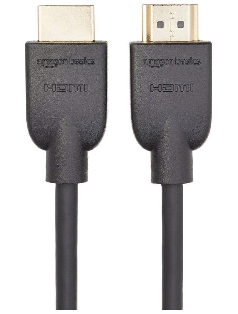 Amazon Basics HDMI Kabel 2.0 1,8m High Speed CL3 zertifiziert schwarz A Stecker