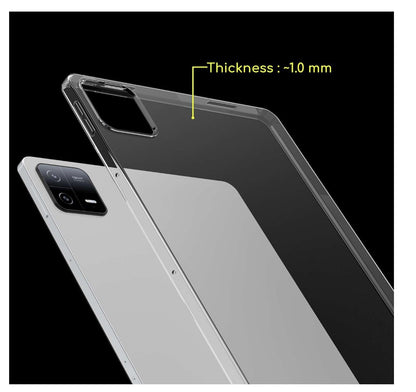 ebestStar – Xiaomi Pad 6 Pro Hülle, TPU Silikon Case, Transparent *NUR HÜLLE*