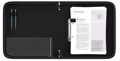 FireSafe A4, feuerfester Ringordner, Reißverschluss, wasserfest, Büro