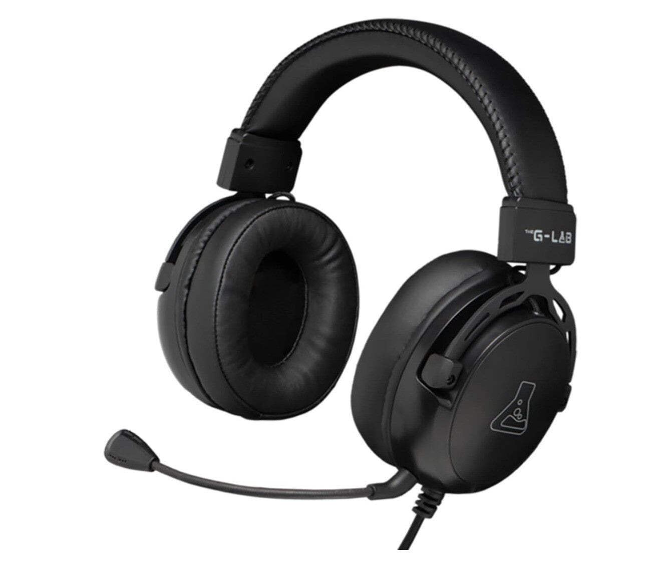 The G-Lab – Korp Titanium, Gaming Headset, PS5/PC/Xbox, 3.5mm, abnehmbares Mikro