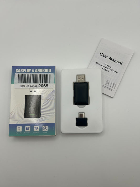 Wikay – 2in1 Wireless Carplay Android Auto Adapter, kompatibel ab Baujahr 2016