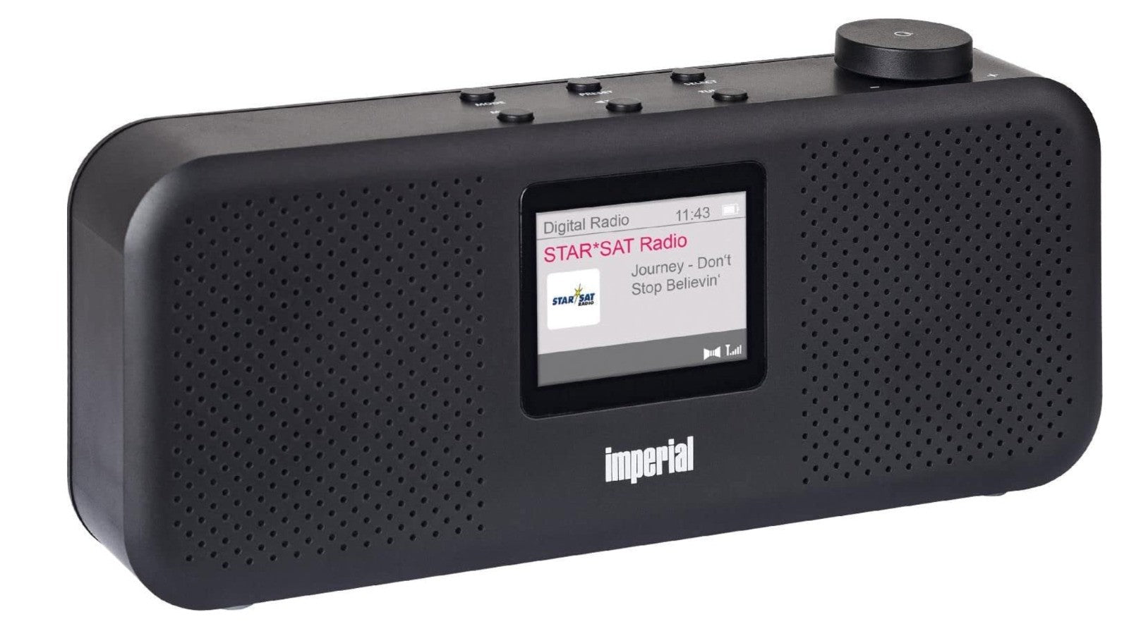 Imperial DABMAN 16 DAB+ Digitalradio schwarz kompakt mit Bluetooth AUX USB FM