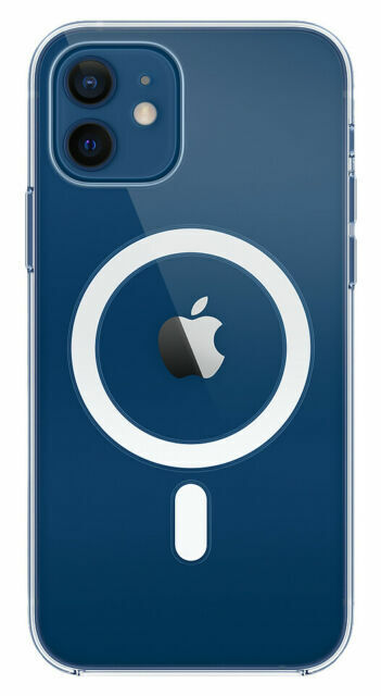 Funda – iPhone 12/12 Pro, MagSafe, Transparent, kratzfest, gelbschutz, Hülle